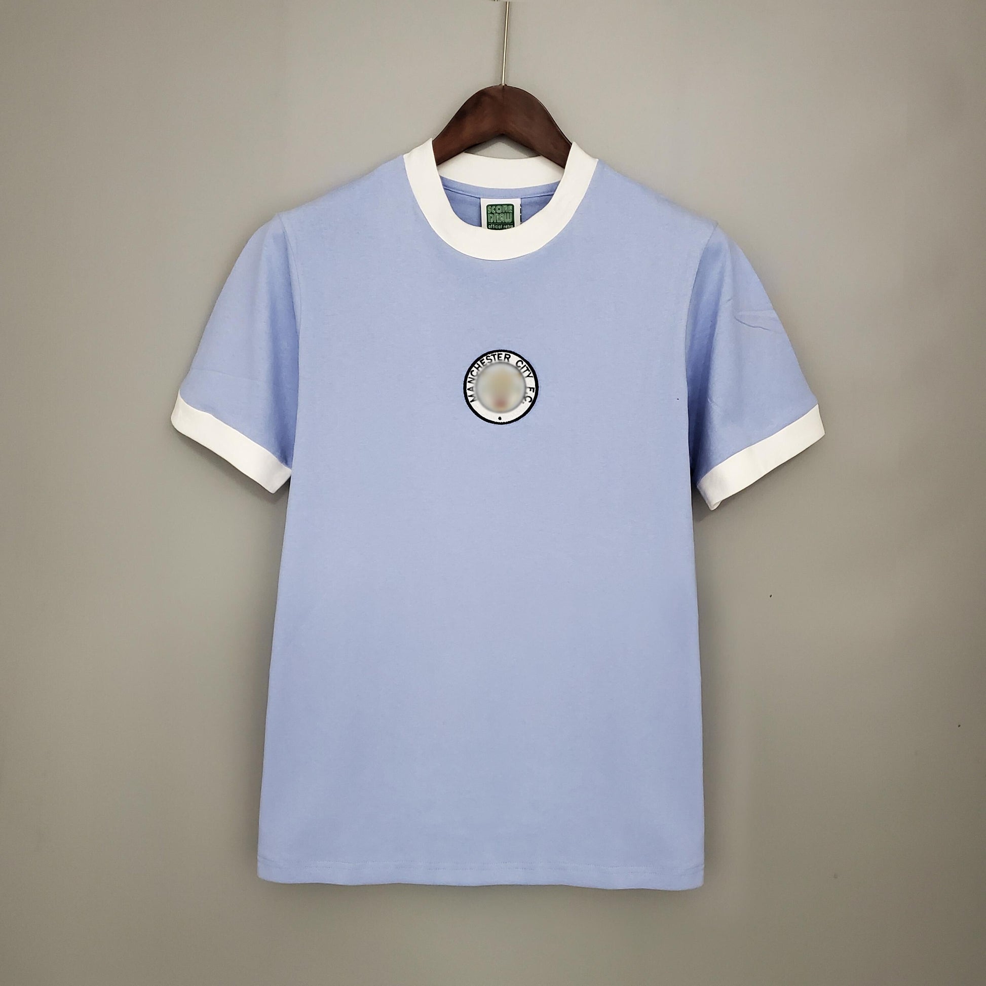 Camiseta Retro Manchester City 72-73 delante