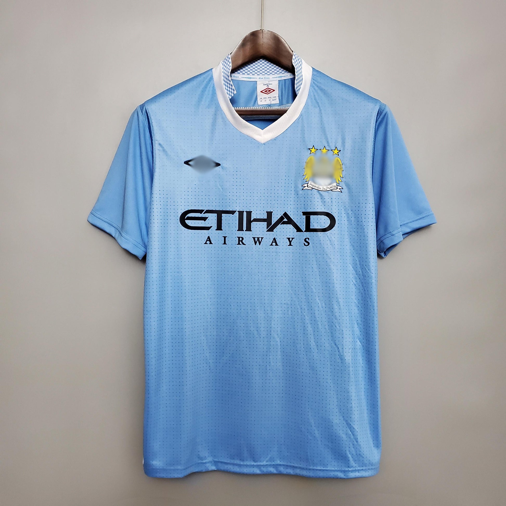 Camiseta Retro Manchester City Local 11-12 delante