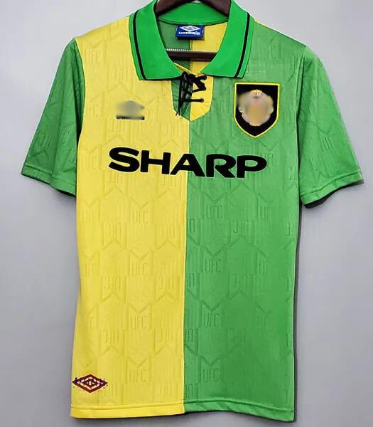 Camiseta Retro Manchester United Visitante 92-93