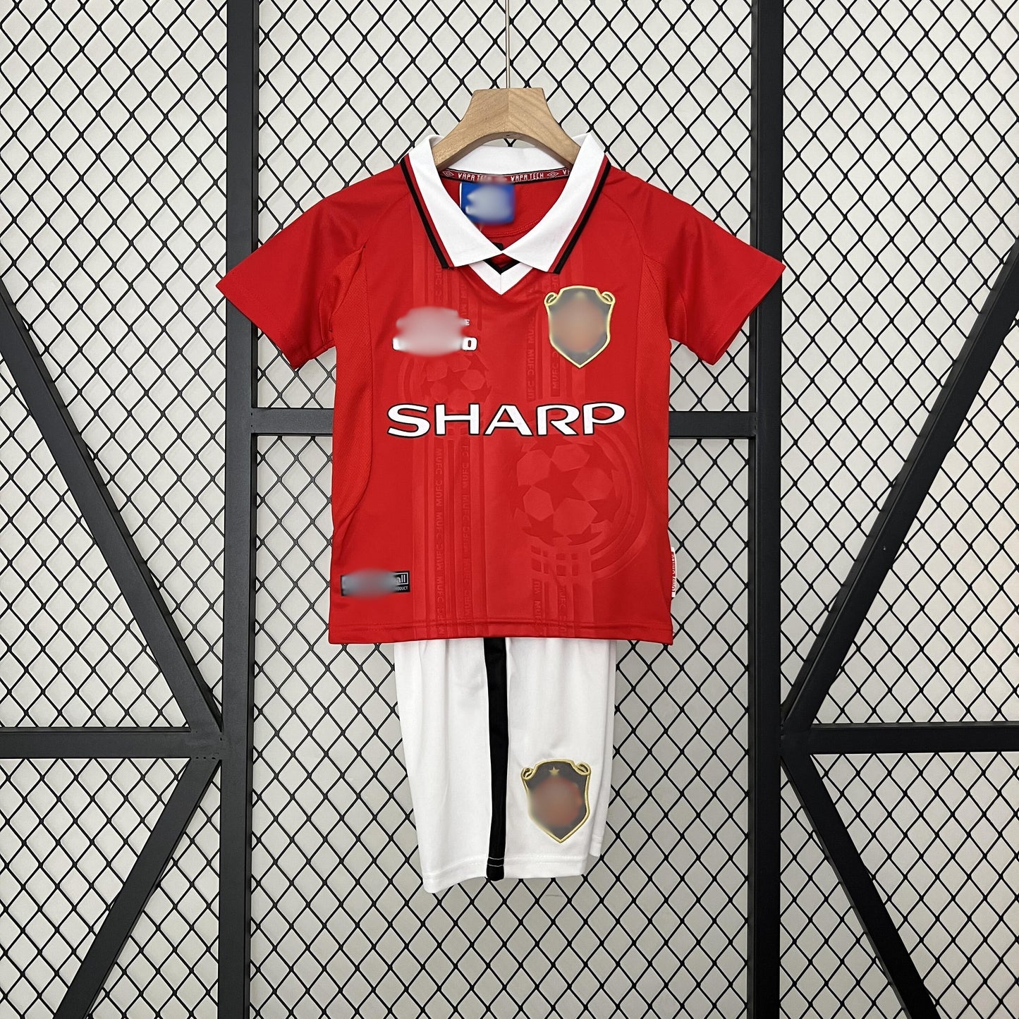 Kit Retro Niño Manchester United Local 99-00