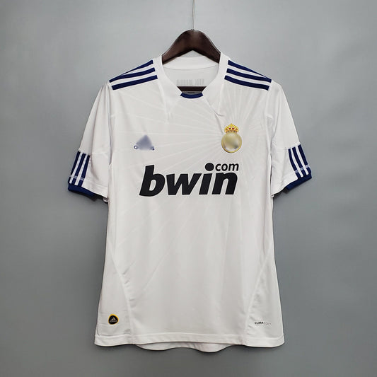 Camiseta Retro Real Madrid Local 10-11 delante