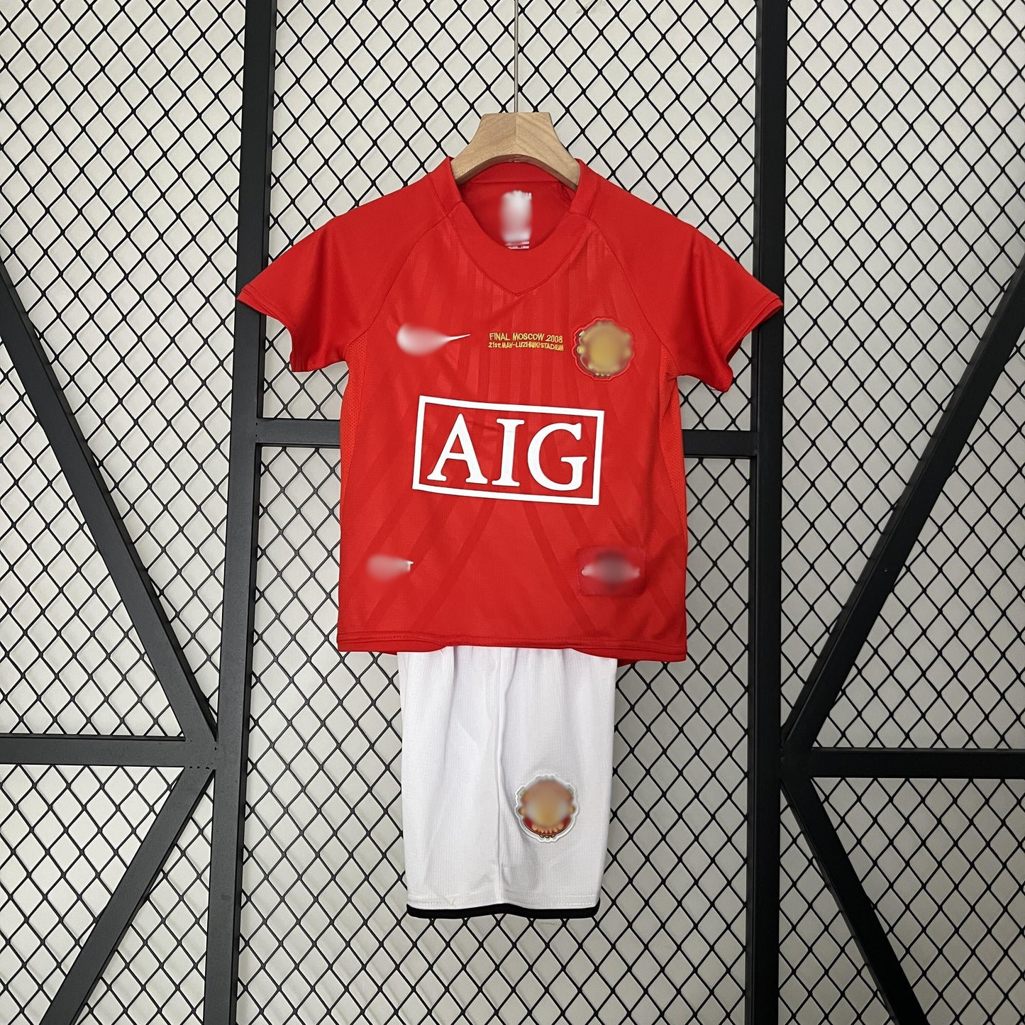 Kit Retro Niño Manchester United Local 07-08