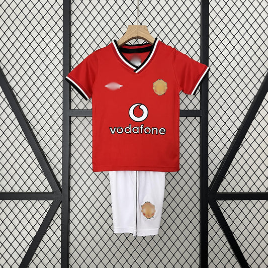 Kit Retro Niño Manchester United Local 00-01