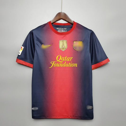 Camiseta Retro Barcelona Local 12-13 delatne