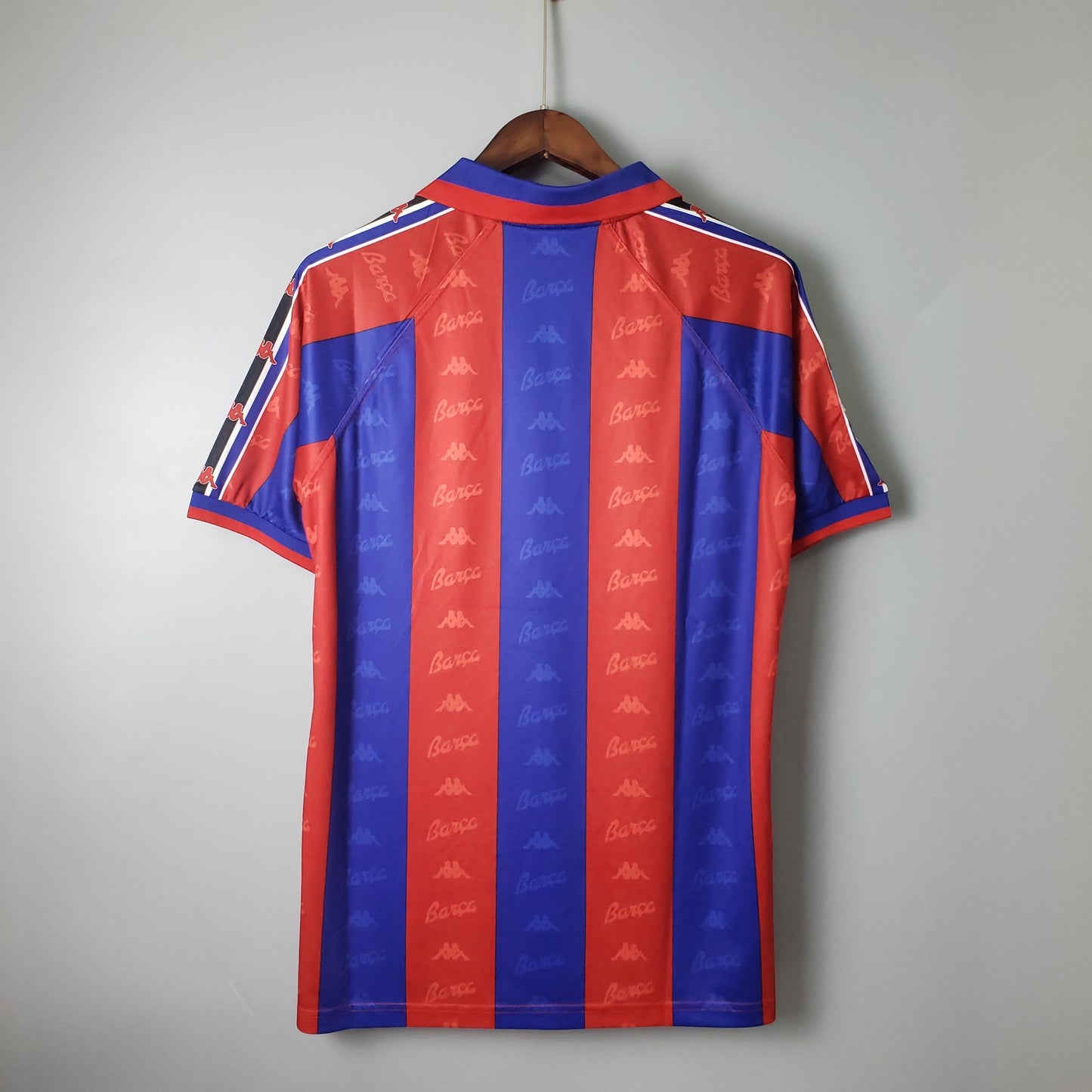 Camiseta Retro Barcelona Local 96-97 espalda