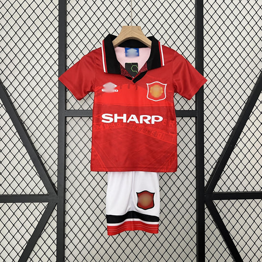 Kit Retro Niño Manchester United Local 94-96