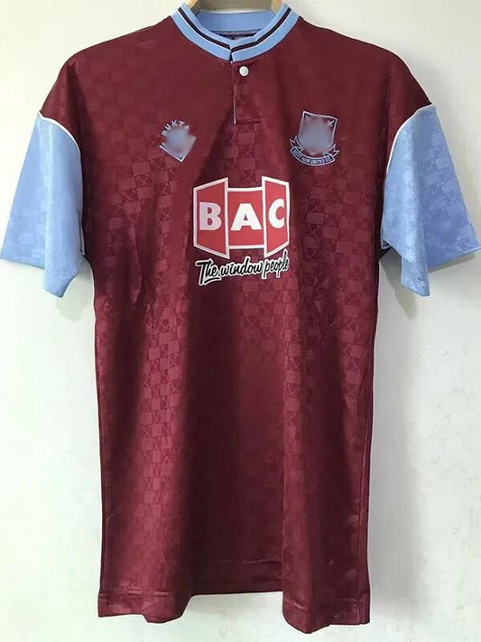 Camiseta Retro West Ham Local 89-90