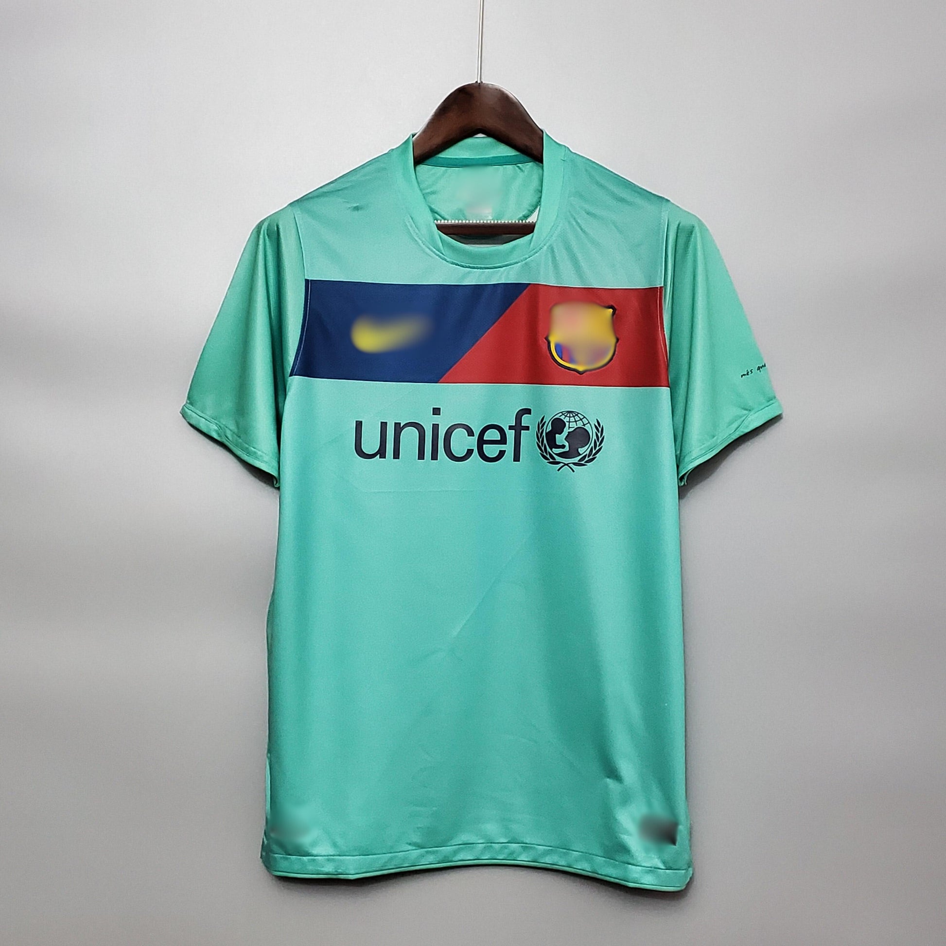 Camiseta Retro Barcelona Visitante 10-11 delante