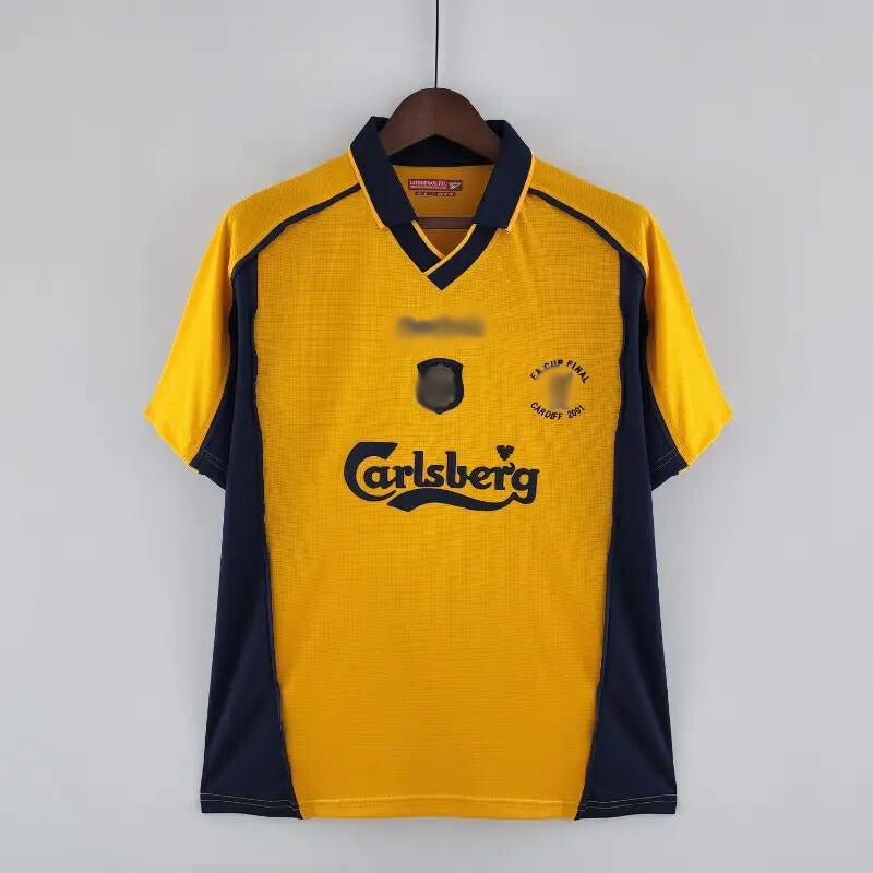 Camiseta Retro Liverpool Visitante 00-01