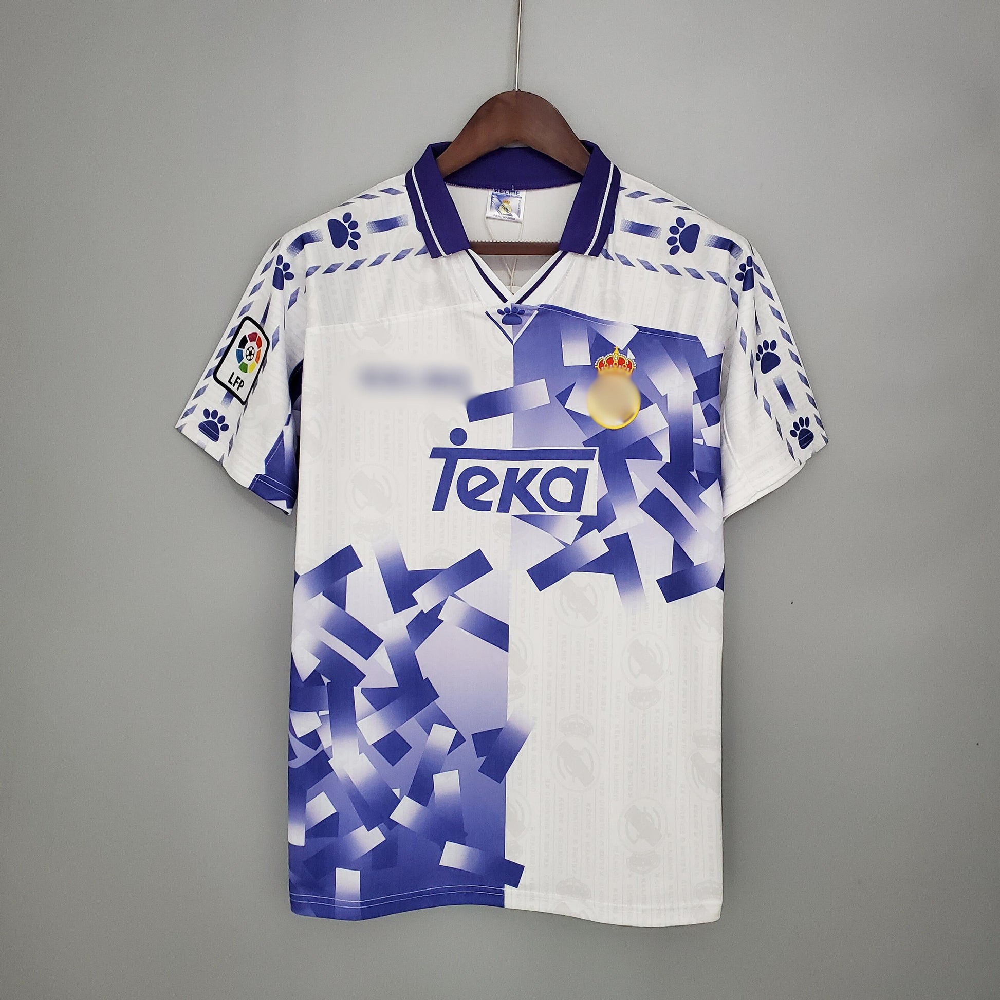 Camiseta Retro Real Madrid Tercera 96-97 delante