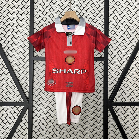 Kit Retro Niño Manchester United Local 96-97