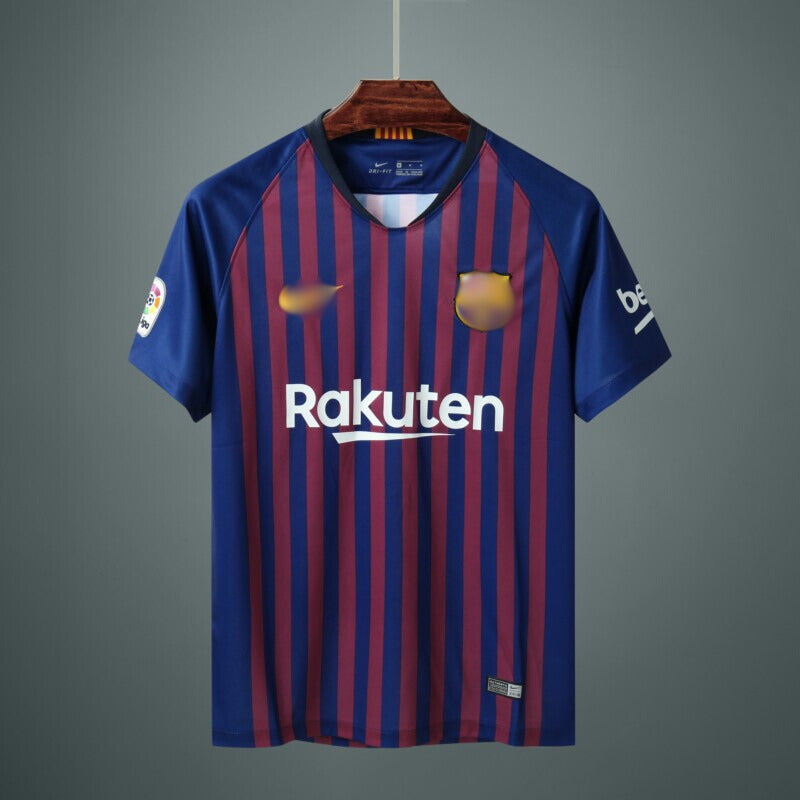 Camiseta Retro Barcelona Local 18-19 delante