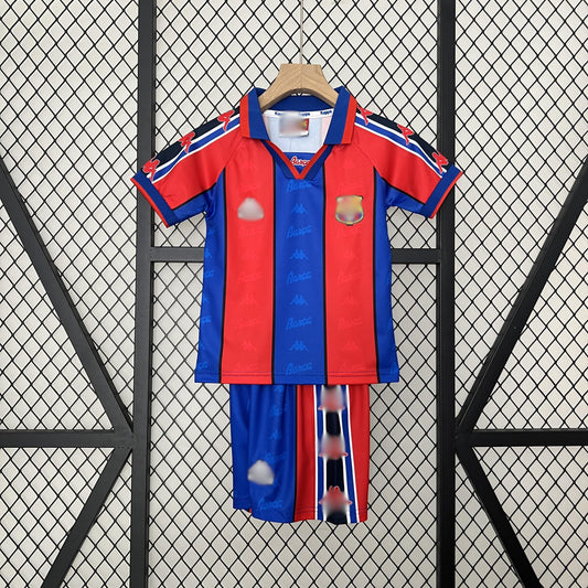 Kit Retro Niño Barcelona Local 95-97