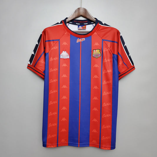 Camiseta Retro Barcelona Local 97-98 delante