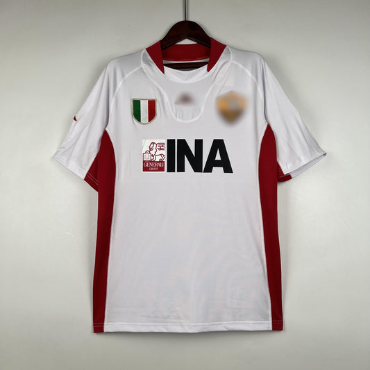 Camiseta Retro Roma Visitante 01-02